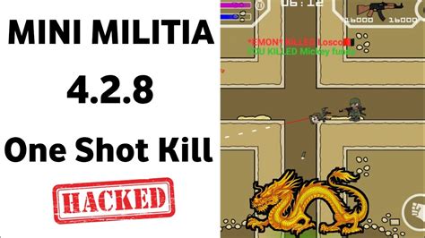 mini militia one shot kill mod 4.2.8 download